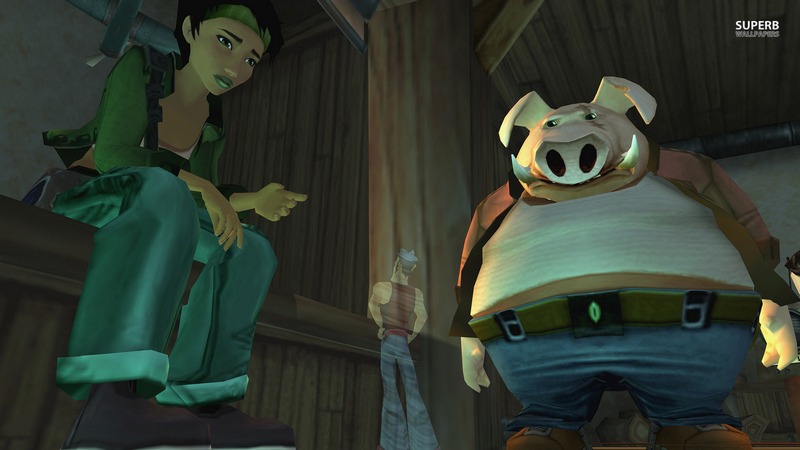 Jade with pig