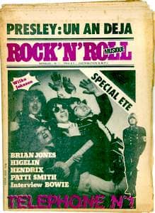 Magazine Rock'n'roll avec Telephone