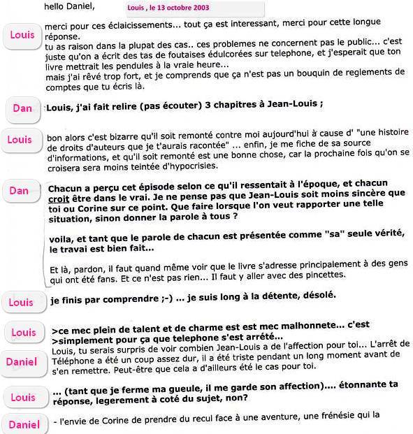 Relecture par Louis Bertignac