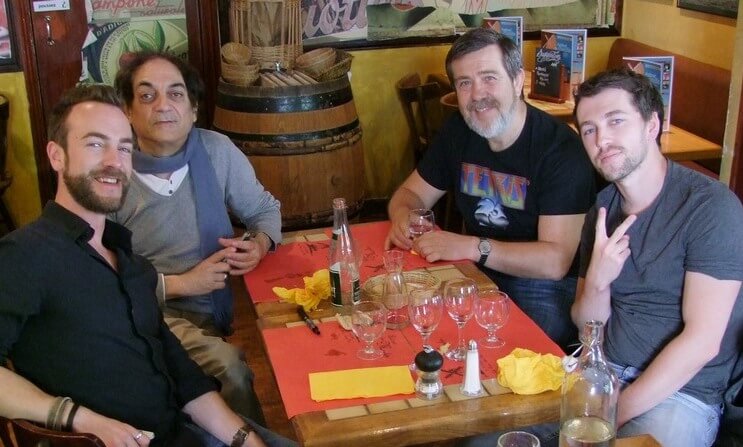 Pajitnov, Ichbiah, Marc Ptronille et son frre Luc de Pix'n'love